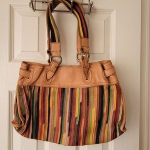 Lucky Brand leather striped purse